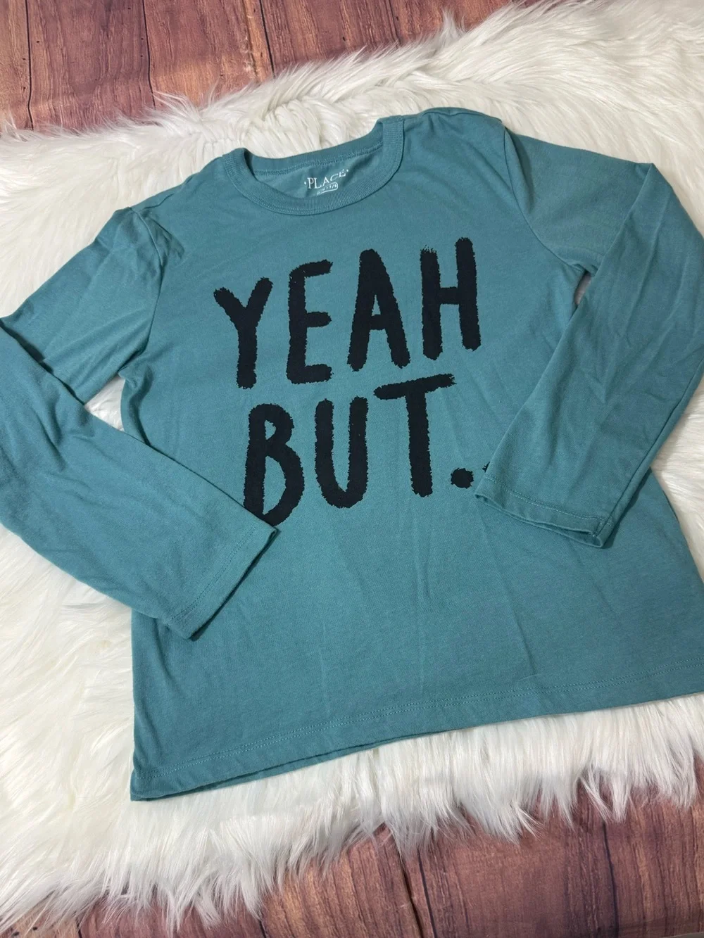 The Children’s Place Long Sleeve Graphic Shirt - Boys Size M (7/8)
